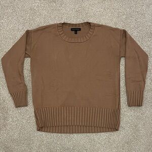 Banana Republic Tan Crewneck Sweater